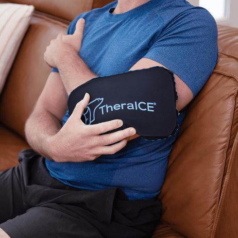 TheraICE PROpack Ice Pack for Injuries, Reusable Cold Gel Pack for Back, Shoulder, Knee Pain Relief
