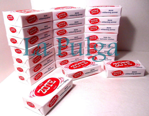 ZOTE 200g 25 Jabon Rosa Laundry Soap each Rosa/Pink Ropa Made in Mexico pcs