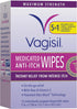 Vagisil 12 Maximum Strength Feminine Anti-Itch Cream with Benzocaine for Women & Anti-Itch Medicated Feminine Intimate