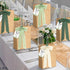 Motipuns 50 Sets Wedding Bags for Guests Bulk Sage Green Wedding Welcome Gift Bags Stuffers with Faux Eucalyptus Stems