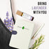 Lavender Essential Oil Roll On, Pure Lavender & Jojoba Oil for Relaxation & Skin Application (15 mL)