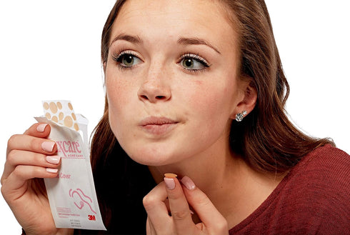 Nexcare Acne Cover, 36 Skin Covers Absorb Pus and Oil from Clogged Pores