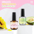 15ml Nail Prep Dehydrator&Nail Primer X-Strength Set, Nail Primer and Dehydrator for Acrylic Nails Nail Bonding Nail Care Kit with Nail Cuticle Oil and Nail Strengthener