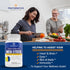 TRUTHENTICS Omega 3 Fish Oil, 2400 mg Triple Strength, Burp-Free Lemon Flavor, 60 Softgels