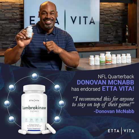 Potent Lumbrokinase Supplement (120 Servings) - 40mg/Serving, Max Activity 800,000 Units, Capsules for Energy Support