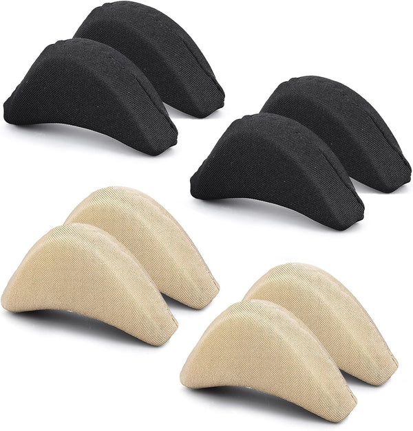 Sibba 8 Pieces Toe Filler Inserts, Unisex Breathable Soft Big Toe Plug for High Heel Foot Pain Relief for Women