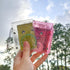 Lipstick Case Keychain, 2Pc Vertical Clear Lipstick Pouch Organizer for Purse, Waterproof Mini Storage for Small Items