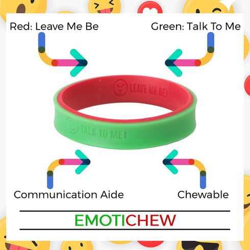 Chewigem Childs Chew & Communication Aid - Strong Smooth & Discreet, Child Bangle & Sensory Chew