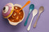 Knork Eco Spoon Cutlery Set, 12 Piece Bamboo Reusable Flatware (12 Eco Spoons) in Blue