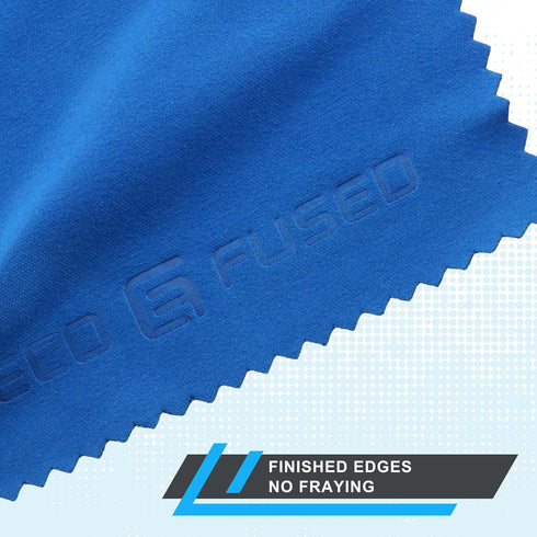 Microfiber Cleaning Cloth, 7x6'' Microfiber Cloth, Pack of 6 Blue Lens Cleaning Wipes