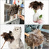 THARAHT 2PCS Ostrich Feather Duster - 16 Inch Fluffy Natural with Wood Handle - Reusable Washable for Home, Car, Office
