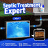 Vacplus Septic Tank Treatment 12 Pcs, 1-Year Supply of Dissolvable Packs for Wastes, Greases & Odors