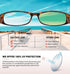 Blue Light Blocking Reading Glasses, 5-Pack for Women with Comfort Spring Hinges, Anti UV/Glare Readers 2.00