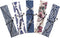 5 Pcs Straw Carrying Pouch Kit, Reusable Straw Bag, Portable Travel Bag for Cutlery and Cleaning Brush Straws