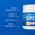 Nello Supercalm Drink Mix - 30 Servings with Ashwagandha KSM 66, Magnesium Glycinate, L-Theanine, Vitamin D3