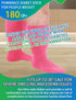 Powbrace 2 Pairs Wide Diabetic Socks for Swollen Feet, Lymphedema Socks,Non-Binding Socks,Diabetic Socks for Men