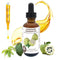 Virgin Soursop Oil - 100% Pure, Organic, Cold-Pressed, Unrefined, 2oz for Dry, Damaged, Sensitive Skin