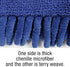 Handheld Reusable Microfiber Flex Duster, Bendable Dust Cleaner for Hard-to-Reach Areas, Machine Washable, 20”, Blue