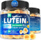 Sugar Free Lutein 20mg & Zeaxanthin Eye Supplement with EPA 190mg & DHA 80mg, Gummies with Selenium & Zinc