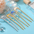 WILLBOND 8 Pieces French Hair Pin, Metal U Shaped Pins, 4 Inch Chignon Sticks for Women