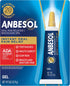 Anbesol Maximum Strength Oral Pain Relief Gel, 0.33 oz, Instant Relief for Toothache, Canker Sores, and More