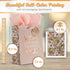 Christian Art Gifts Gift Bag/Tissue Paper Set Abundantly Blessed Bible Verse, Pink Butterfly, Medium Deuteronomy 7:13
