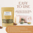 Pack 3-4 2 (2 oz Sitz Bath Yoni Steam Herbs Relaxing Facial SelfCare, Ph Balance Complements Yoni Bowl and Yoni Oil