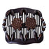 LOVEF Women Magic Hair Combs, Wood Beaded Stretch Double Side Combs Clips, Bun Maker Hair Accessories (Coffee)