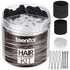 Teenitor Hair Ties Kit, 500pcs Clear Elastic Hair Bands, 30pcs Ponytail Holders, 40pcs Bobby Pins for Women