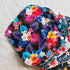 10 Pcs Reusable Menstrual Pad Set, 1Pc Mini Wet Bag + 9Pcs Light Flow Waterproof Mama Cloth Pads