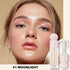 Erinde Liquid Highlighter Makeup Stick, Natural Glossy Finish, Lightweight Blendable Cream Illuminator (01# MOONLIGHT)