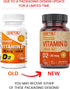 DEVA Vegan Vitamin D2 800 IU Ergocalciferol Supplement, 90 Tablets, Pack of 2, No Animal Ingredients