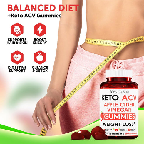 NuttraFaza INC Gummies Gummies Gummies Keto ACV Advanced Weight Loss - ACV Keto for Weight Loss for Women and Men