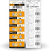 Watch Batteries 80PCS - AG0, AG1, AG3, AG4, AG6, AG7, AG10, AG13, 1.5V Alkaline LR41 LR44 Assorted