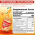 Sugar Free Vitamin C + D3 + Zinc Gummies for Adults 50+, 9 in 1 Immune Defense Supplement with D3 5000IU, Vegan - Pack