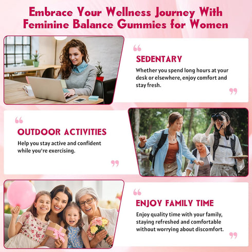 Gummies Gummies 60 Gummies (1 Pack) Feminine Balance for Women Sugar Free - Vaginal Health, Antioxidant, Digestive