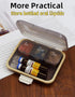 UIVXXUD 7 Set) Ultra-Portable Day Weekly Compact Travel Size Pill Organizer Box - Detachable Daily Compartments
