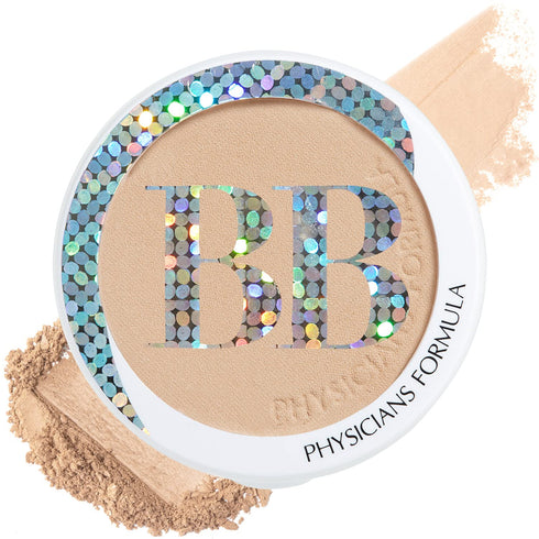 Physicians Formula Super BB Cream, All-in-1 Beauty Balm Powder, Light/Medium, Dermatologist Tested