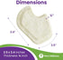 Premium Dancers Pads for Ball of Feet Pain - Sesamoiditis Pads - 12 Pieces, 1/4" Thick Adhesive Skived Felt, Right Foot