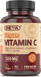 DEVA Vegan Vitamin C, 500 MG, with Elderberry, Echinacea, Zinc & More, Vegan, 90 Tablets, 1-Pack