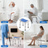 6 Shower Chair for Elderly Shower Seat for Inside Tub Tool-Free Shower Stool Adjustable Heights Bathtub Chairs