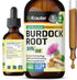 Burdock Root Tincture - Organic Extract Liquid Supplement - Antioxidant Support - Vegan Drops 2 Fl.Oz.