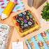 JarThenaAMCS 12 Sheets Back to School Wrapping Paper, Flat Folded Gift Wrap Paper with 6 Designs for Classroom Party