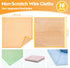 Phafaloop 16 Pcs Multipurpose Wire Dishwashing Rags, Upgraded Dual-Sided Non Scratch Wire Dishcloth, Reusable Metal