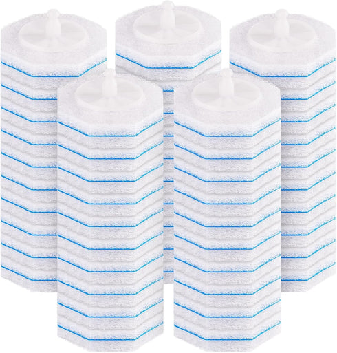 Kucbraly 50 Count Toilet Wand Refills for Clorox, Compatible with Most Disposable Toilet