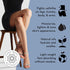 Pure Body Naturals Anti Cellulite Massage Oil, 8 fl oz | 100% Natural Cellulite Remover for Legs & Thighs