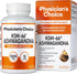 Physician's CHOICE KSM-66 Ashwagandha Root Powder Extract 1,000mg - Organic - with