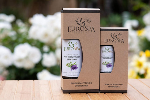 EuroSpa Aromatics Pure Eucalyptus Oil ShowerMist, All-Natural Premium Aromatherapy Essential Oils, 2oz