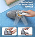 POPCHOSE Fabric Shaver, Rechargeable Lint Remover Defuzzer for Clothes, Sweater, Furniture, Couch, Cashmere (Two 6-Leaf