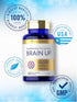 Carlyle Brain Up Supplement | 60 Softgels | with L-Theanine, Bacopa & B-12 | Non-GMO, Gluten Free